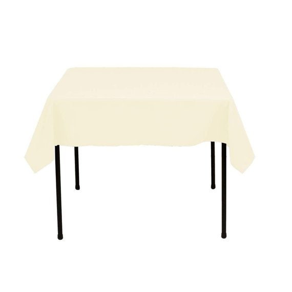Square Tablecloth 60 X Inch Ivory Table Cloth Square Tablecloth 60 X Inch Ivory, Tablecloths For 60 Round Tables