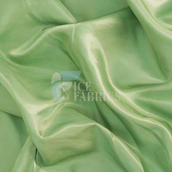 sage green fabric for dress Reflective Liquid Thick Silky Satin - Shiny Two-Tone Satin Fabric - Bridal Satin Fabric Dress,Decoration Style-Color-Dim:AP1D105268_AE426_M