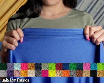Tessuto in nylon spandex Ice Fabrics, tessuto elasticizzato in 4 direzioni lucido, tagliato su misura / 60" di larghezza / costume da bagno, abbigliamento sportivo, abito