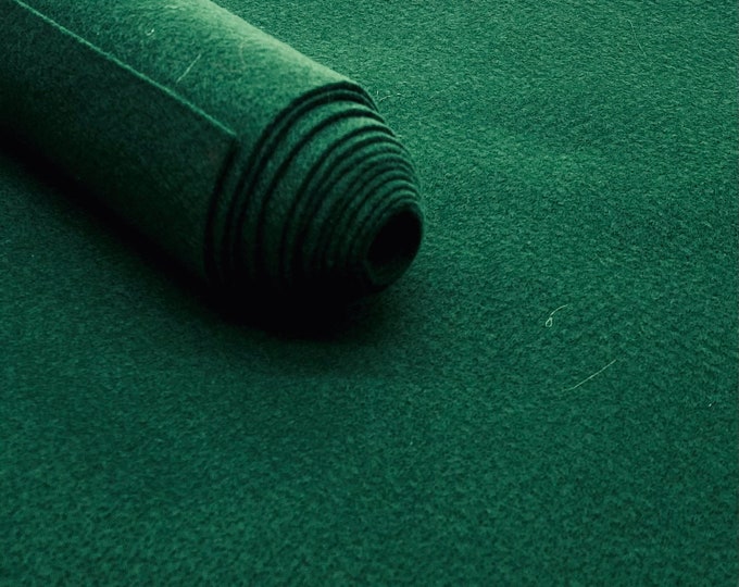 Hunter Green Acrylic Felt Fabric_ "72 Wide _ Thick Quality Felt Fabric By The Yard _ Felt By The BOLT _ Wholesale Price