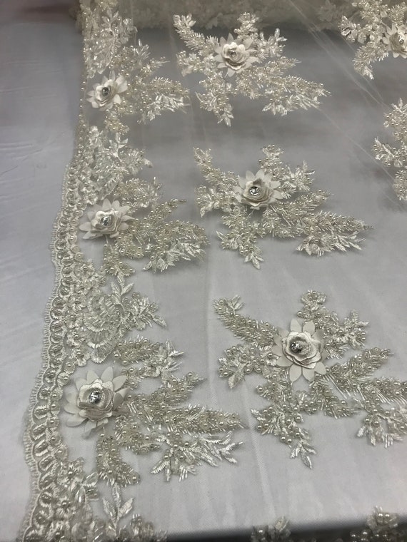 Tissu Design satin Ivoire Design Tissu perles maille dentelle tissu mariée mariage vendu par Yard vêtements, vestes jupes, des applications, nappes, chemins de 49d979 Tissu Design satin Ivoire Design Tissu perles maille dentelle tissu mariée mariage vendu par Yard vêtements, vestes jupes, des applications, nappes, chemins de 49d979