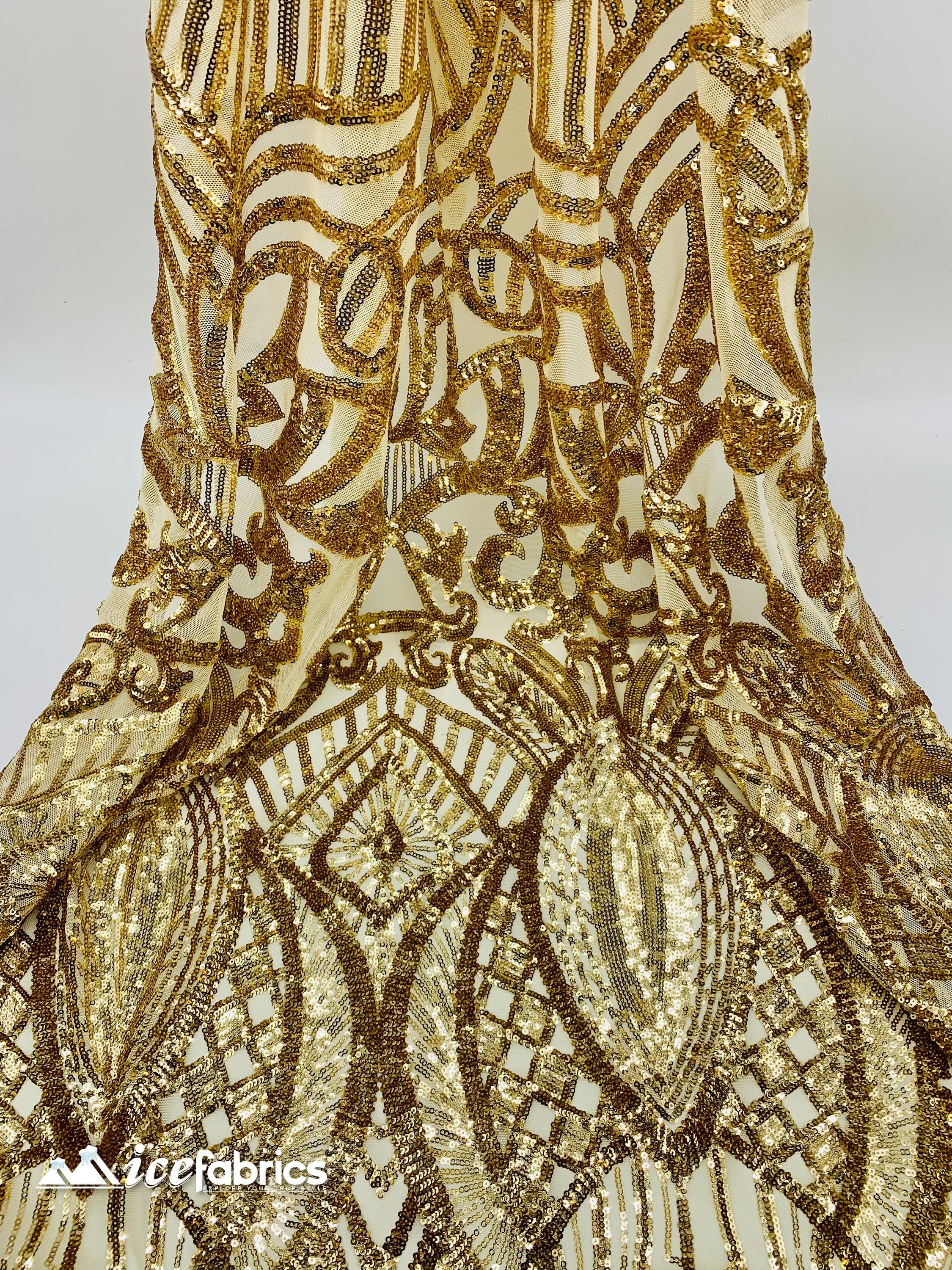 Glittered Gold Lace . Gold Lace . Glitter Sequin Gold Lace. Slow Stitching.  Junk Journals. Vintage Metallic Trim .costume Trim. Ballet Trim. 