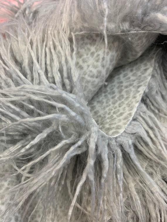 Yeti Mongolian Long Pile Faux Fur Fabric By The Yard / Faux Fur Material