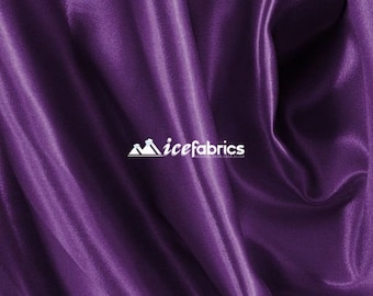 Ivory Soft Silky Shiny Stretch Charmeuse Satin Fabric by the - Etsy