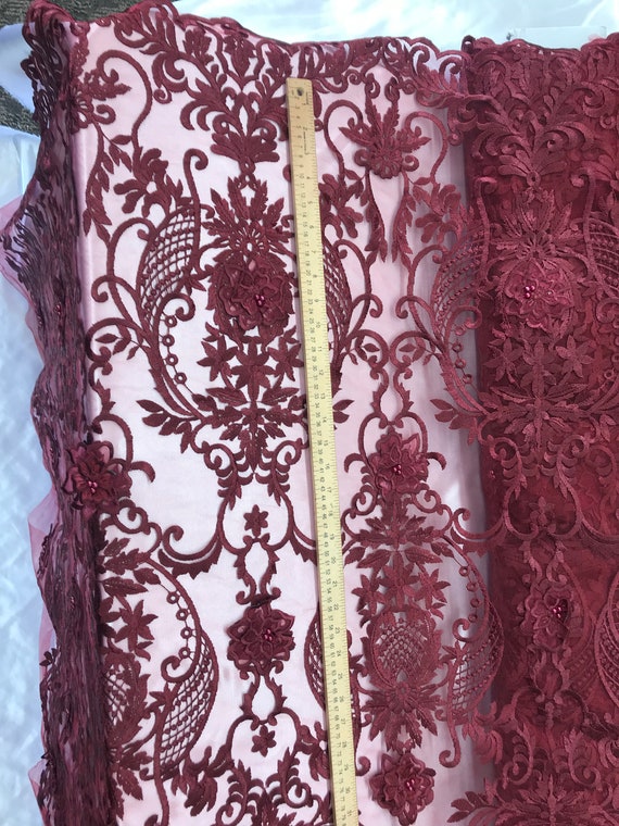 Rouge - Design tissu perles maille dentelle tissu Design mariée mariage vendu par Yard vêtements, vestes, robes, jupes, des applications, des housses de table, chemins de cd17af Rouge - Design tissu perles maille dentelle tissu Design mariée mariage vendu par Yard vêtements, vestes, robes, jupes, des applications, des housses de table, chemins de cd17af