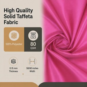 Burgundy Taffeta Fabric Sold By The Yard _ ''60 WIDTH _ Polyester High Quality Taffeta Fabric_ Decoration, Dresses, Clothing Fabric image 5