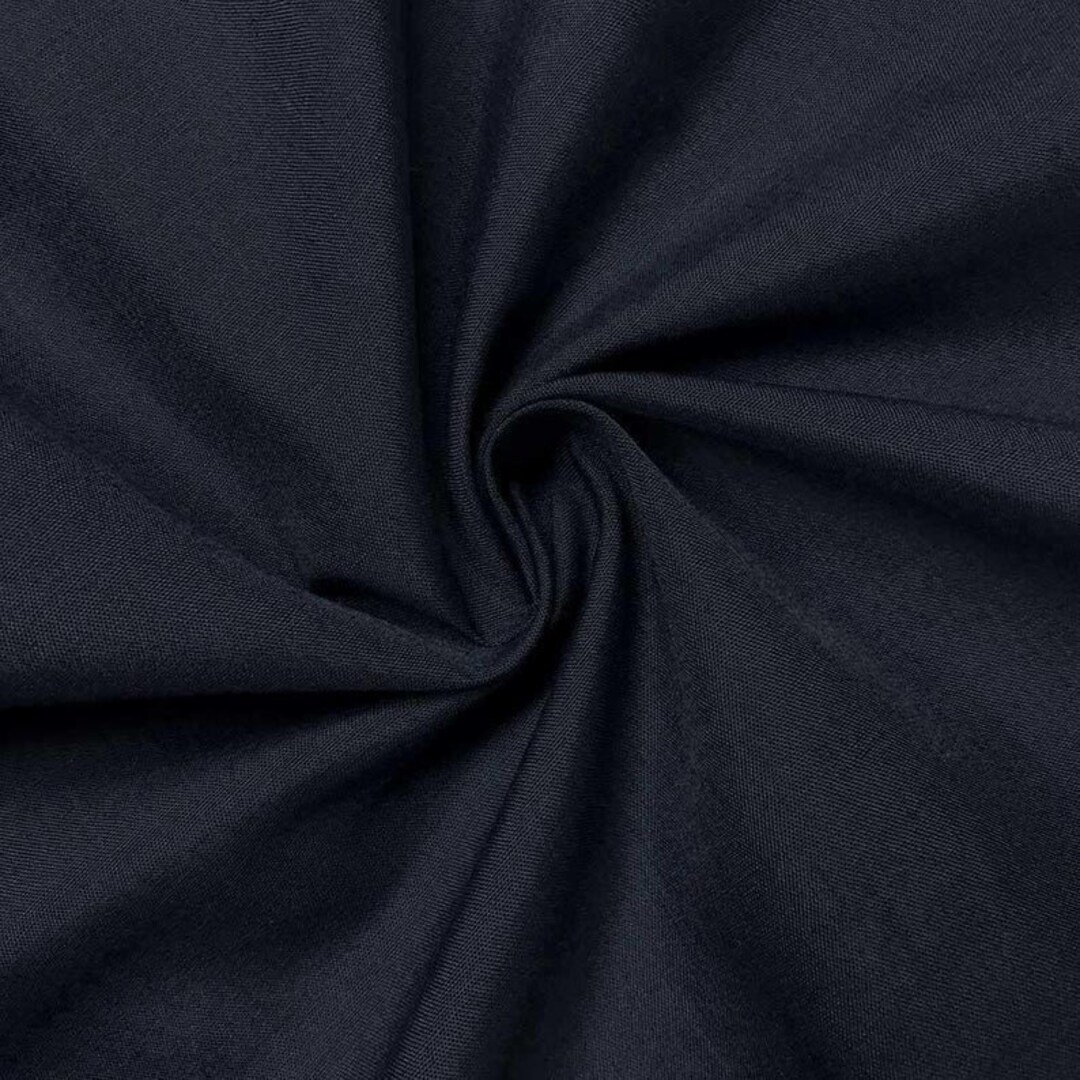 Navy Blue_ High Quality 60 Wide Poly Cotton Fabric by the - Etsy