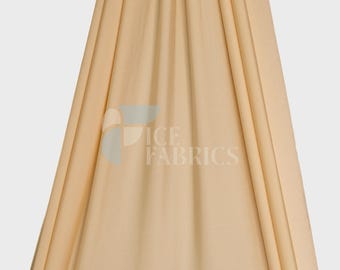 Tela de nailon y elastano Champagne Yoga Flex cortada a medida / Tela elástica en 4 direcciones / Tela para trajes de baño / Vestido, mantel