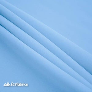 Baby blau Solid Poly Poplin Stoff Bulk-Lager - ''60 Breite - Polyester Poplin - Großhandelspreis-für Dekorationen, Partys, Hochzeiten verwendet