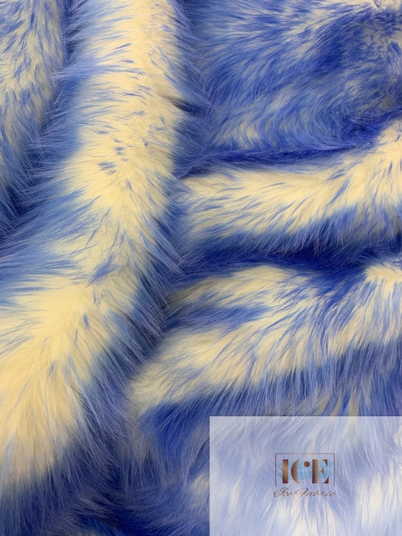 Canadian Stone Fox Faux Fur - Fabric by the Yard