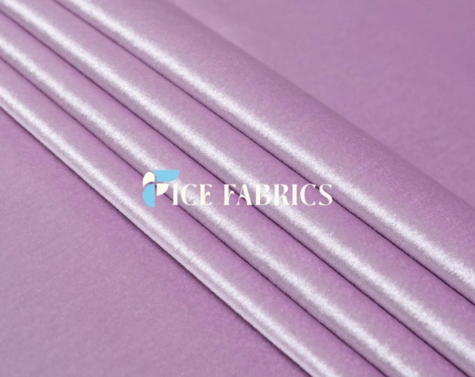 Lilac Royal Soft Velvet Upholstery Fabric by the Yard – Heavy Weight Fabric for Sofa, Couch, Chair, Drapery, Curtains, and Home Décor