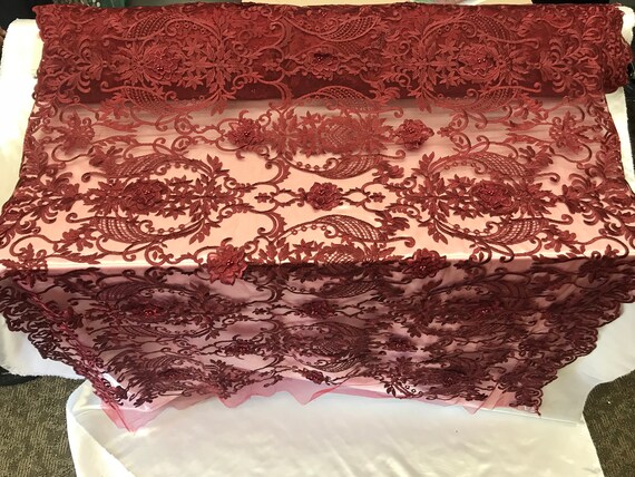 Rouge - Design tissu perles maille dentelle tissu Design mariée mariage vendu par Yard vêtements, vestes, robes, jupes, des applications, des housses de table, chemins de cd17af Rouge - Design tissu perles maille dentelle tissu Design mariée mariage vendu par Yard vêtements, vestes, robes, jupes, des applications, des housses de table, chemins de cd17af