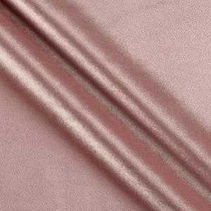 French (Dusty rose) Stretch Velvet Spandex 4 Way Stretch Velvet Fabric Sold By The Yard//Smooth Back, Elegant Sheen For Dresses,Decorations