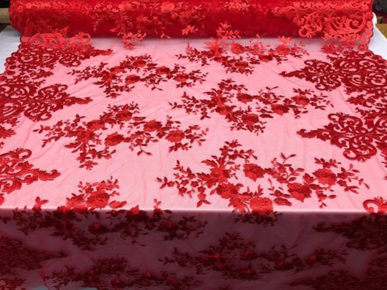 Vintage 1940s Narrow Width Brushed Cotton Dress Making Fabric Abstract per Yard