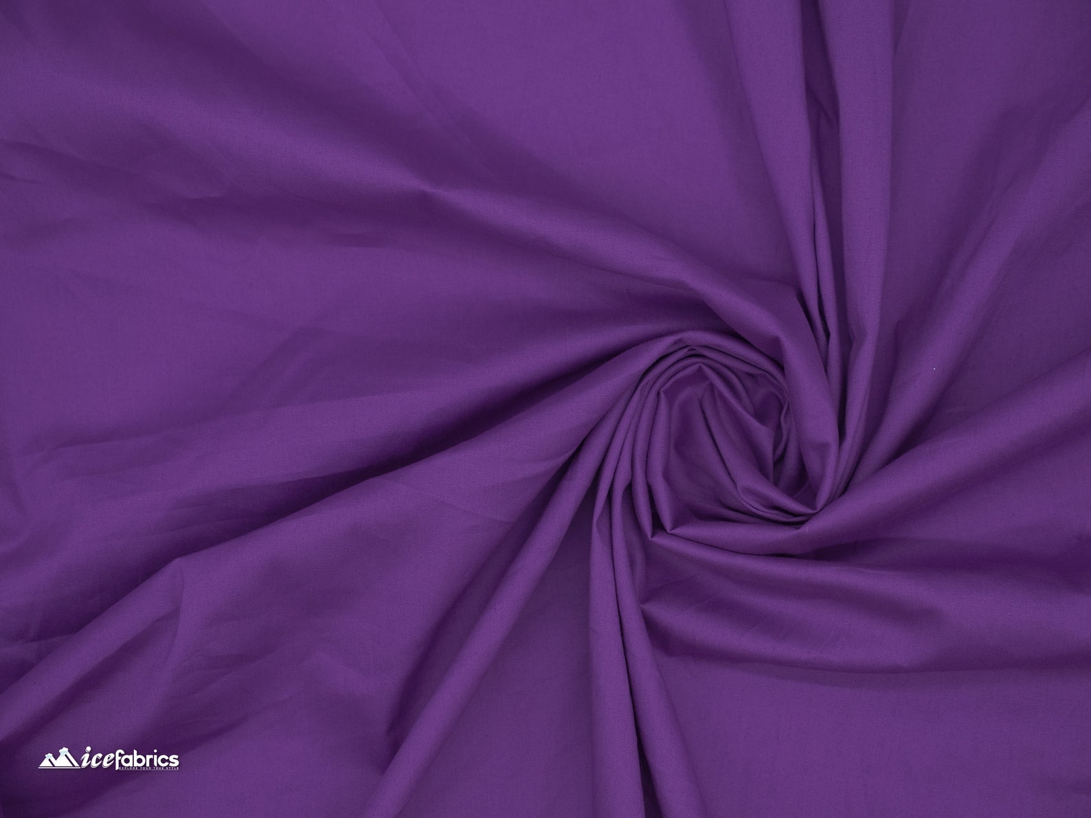 Purple Cotton Spandex Fabric By The Yard_ Jersey Knit 2 Way Etsy