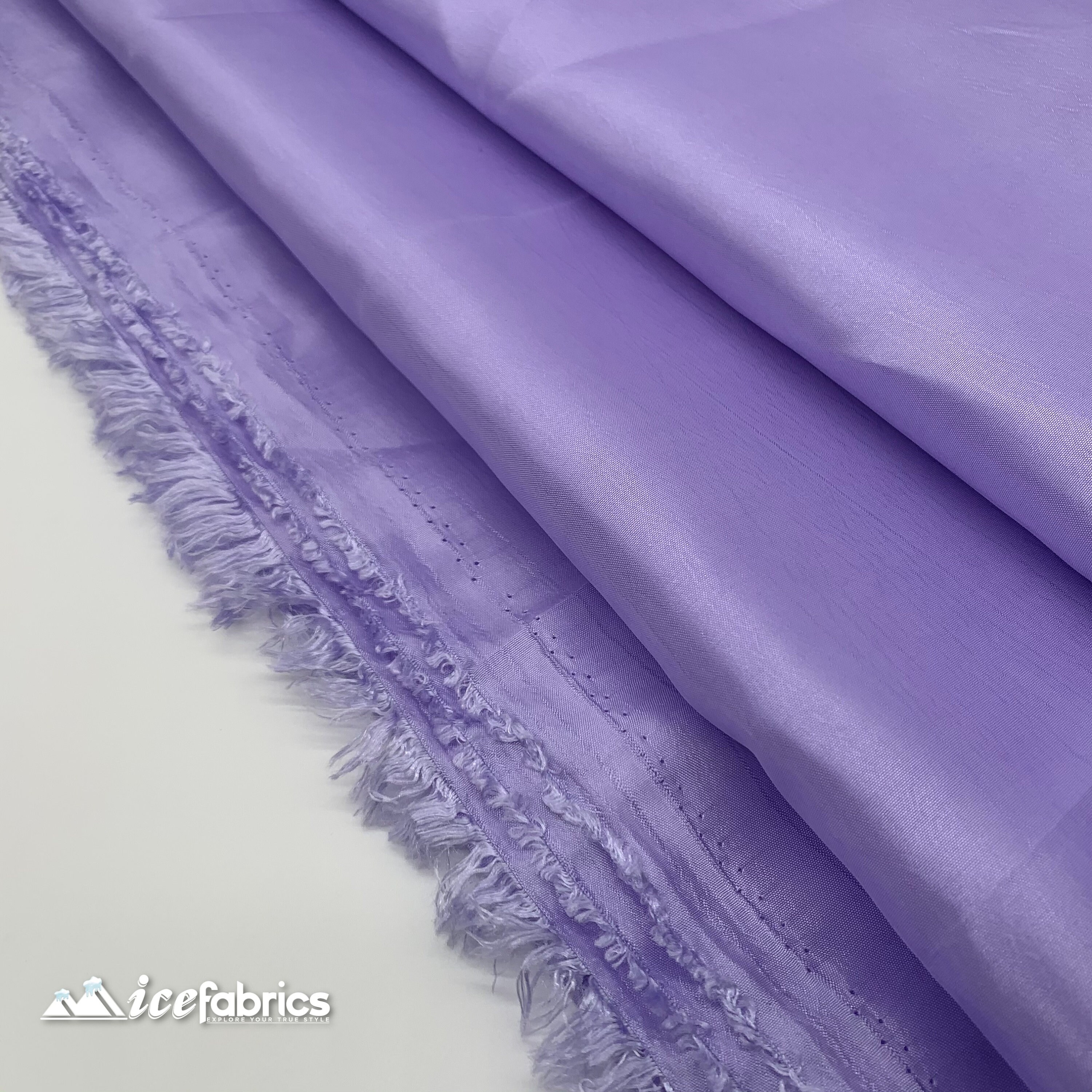 Luxury Taffeta Fabric By The Yard _ Lavender _ 60 WIDTH Etsy