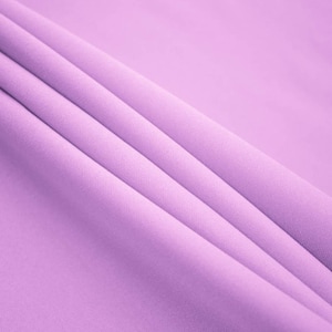 Lavender Solid Poly Poplin Fabric By The Yard - &#39;&#39;60 Width - Polyester Poplin - Wholesale Price- Used for Decorations, Parties, Weddings