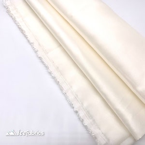 Off White Taffeta Fabric Sold By The Yard _ &#39;&#39;60 WIDTH _ Polyester High Quality Taffeta Fabric_ Decoration, Dresses, Clothing Fabric