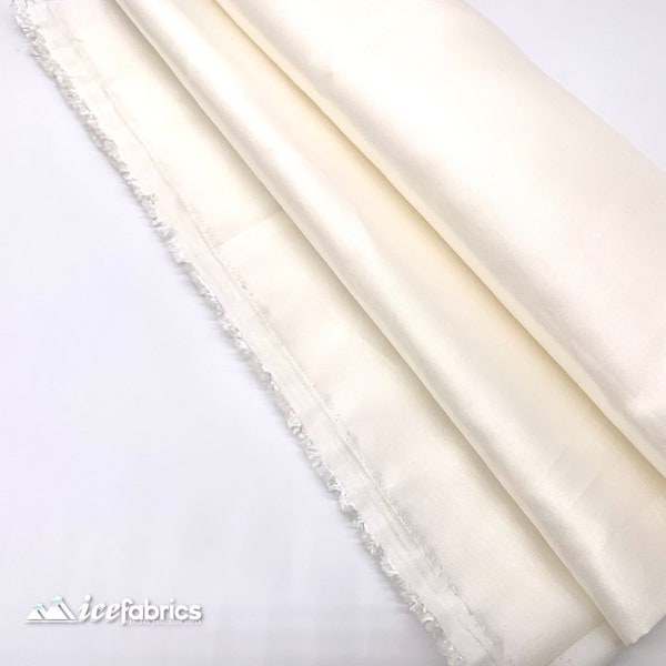 Designer Off white Net Gotta Striped Velvet Border Fabric Pre Cut 6 Meters FAB176 main image 1