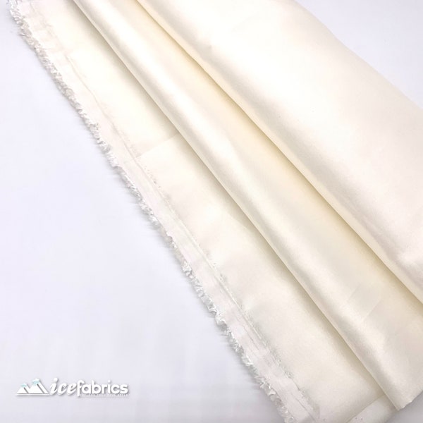 Off White Taffeta Fabric Sold By The Yard _ ''60 WIDTH _ Polyester High Quality Taffeta Fabric_ Decoration, Dresses, Clothing Fabric