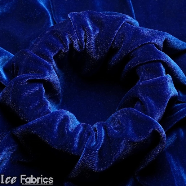 Blue Velvet Fabric - Etsy