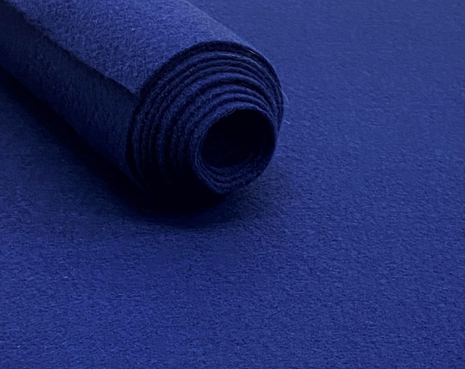 Navy Blue Acrylic Felt Fabric_ "72 Wide _ Thick Quality Felt Fabric By The Yard _ Felt By The BOLT _ Wholesale Price