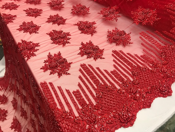 Rouge perles Design perles Rouge maille dentelle tissu mariée mariage vendu par Yard vêtements, vestes, robes, jupes, des applications, housses de table chemins 4f764d Rouge perles Design perles Rouge maille dentelle tissu mariée mariage vendu par Yard vêtements, vestes, robes, jupes, des applications, housses de table chemins 4f764d