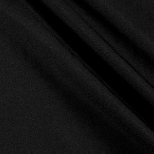 Black Solid Poly Poplin Fabric By The Yard - &#39;&#39;60 Width - Polyester Poplin - Wholesale Price- Used for Decorations, Parties, Weddings