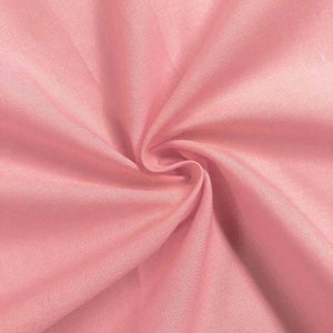 Candy Pink_ High Quality 60 Wide Poly cotton Fabric By The Yard/Costumes, Decor, Dresses, Shirt Clothing, Garments Bed Spreads Pillow Cases