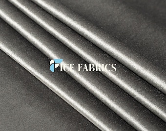 Tela de tapicería de terciopelo suave color carbón Royal, cortada a medida – Tela de gran gramaje para sofá, sillón, silla, cortinas y visillos / VelvetRoyal