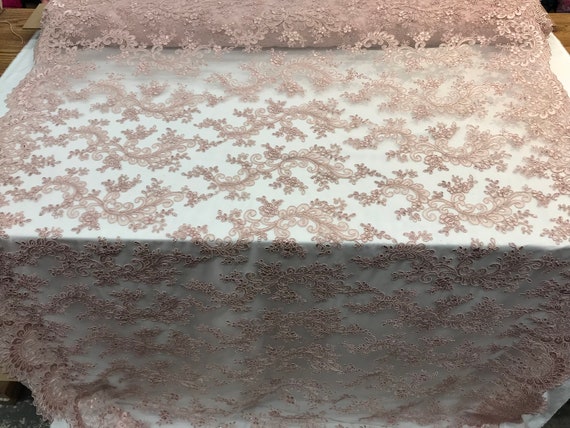 スイス製 テーブルクロス レース フランス刺繍 チュールレース