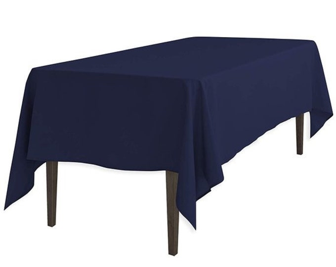 NEW 58" x 120-Inch Rectangular Polyester Tablecloth Navy Blue Decoration fashion party outdoor tablecloths runners decor