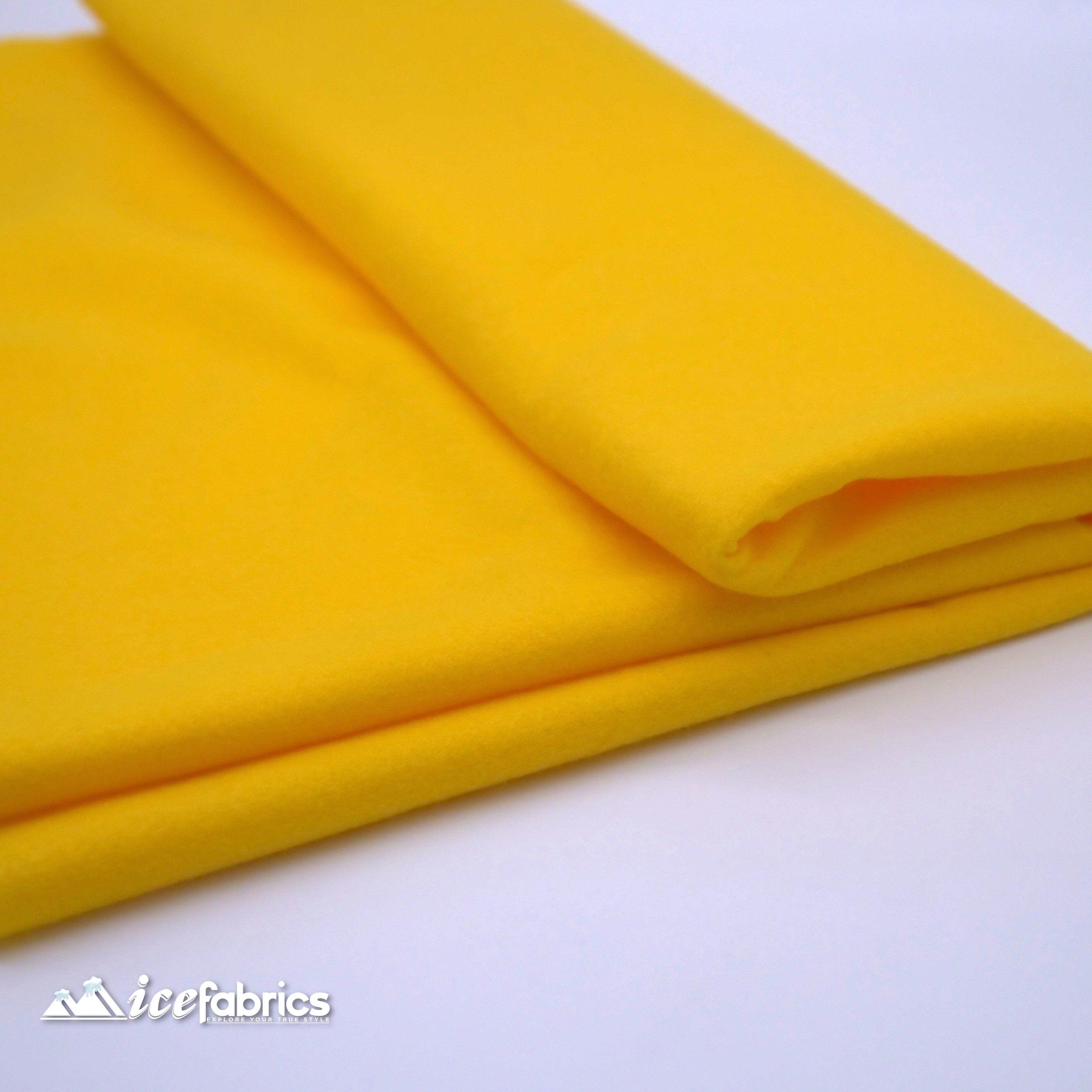 Yellow Felt Fabric for sale