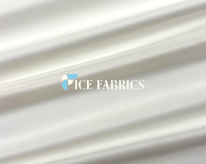 Ivory 100% Cotton Broadcloth Fabric by the Yard – Soft Lightweight Cotton Fabric for Quilting, Dressmaking, Crafts, and Sewing