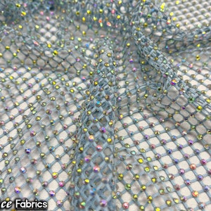 Hollow Out Mesh, Black Solid Color Fabric, Net Hole Cloth, Fishing