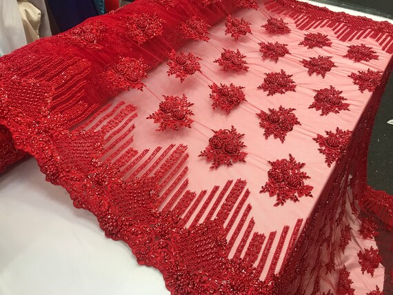 Rouge perles Design perles Rouge maille dentelle tissu mariée mariage vendu par Yard vêtements, vestes, robes, jupes, des applications, housses de table chemins 4f764d Rouge perles Design perles Rouge maille dentelle tissu mariée mariage vendu par Yard vêtements, vestes, robes, jupes, des applications, housses de table chemins 4f764d