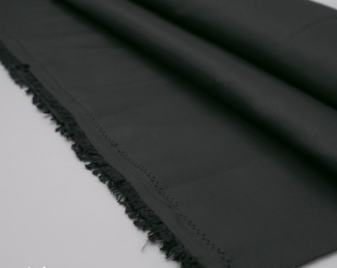 Luxury Taffeta Fabric By The Yard _ BLACK_ "60 WIDTH _ Solid Taffeta Fabric at Wholesale Price