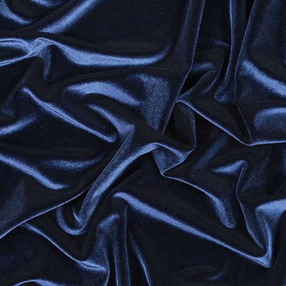navy blue material for dresses Navy Blue Cotton Flax Deep-V Maxi Tier Dress 66" / Petite (5'1" and below)