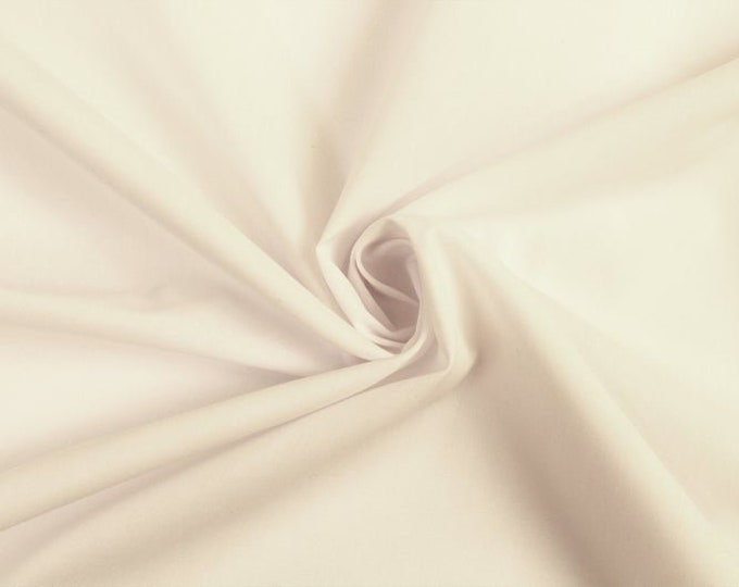 Beige_ High Quality 60 Wide Poly cotton Fabric By The Yard/Costumes, Decor, Dresses, Shirt Clothing, Garments Bed Spreads Pillow Cases