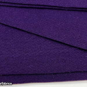 Purple Acrylic Felt Fabric by the Yard Crafts Fabric 72 Inches Wide ...