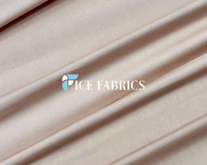 Khaki 100% Cotton Broadcloth Fabric by the Yard – Soft Lightweight Cotton Fabric for Quilting, Dressmaking, Crafts, and Sewing