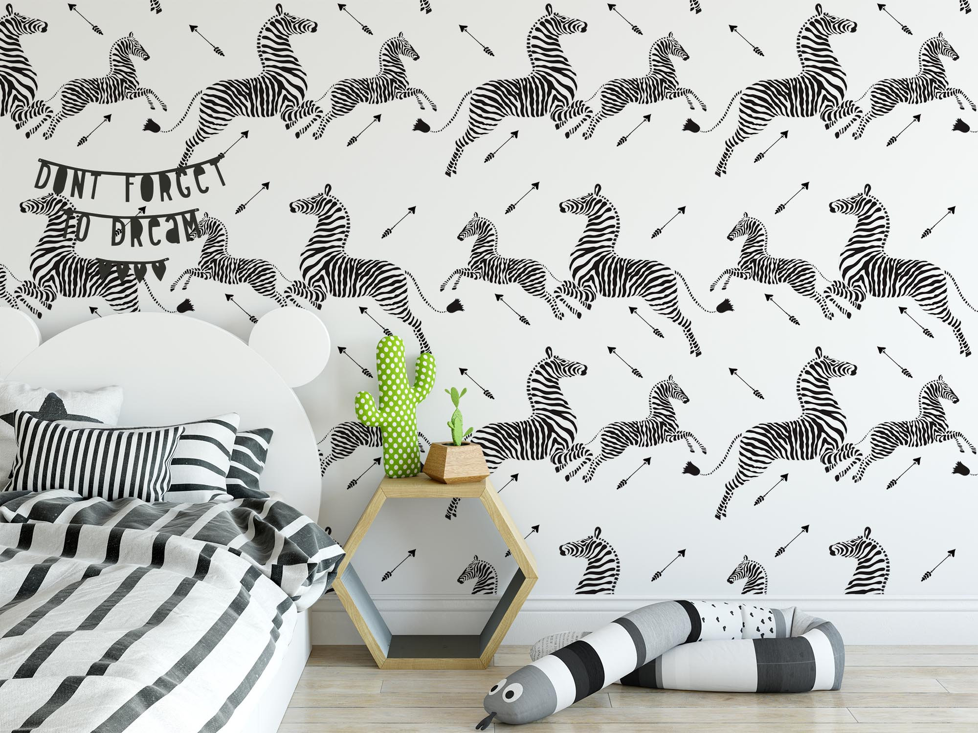  Zebra Removable Wall Mural Animal Self-Adhesive Large Wallpaper  Black and White for Walls Living Room Bedroom TV Background Kids Girls  Rooms Decoration 157x110 Inch : Tools & Home Improvement