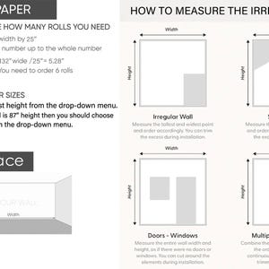 Gray Bear Woodland Wallpaper - Peel and Stick Nursery Decor imagen 7