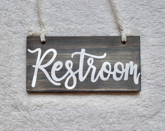 Restroom Sign