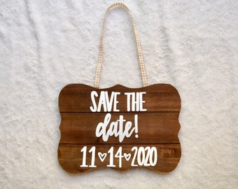 Save the Date Sign