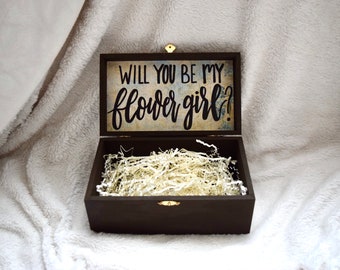 Flower Girl Proposal Box