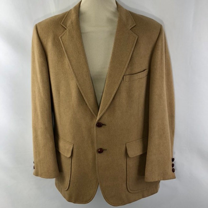 Vintage Men S Camel Hair Sports Coat By Brookford For Etsy