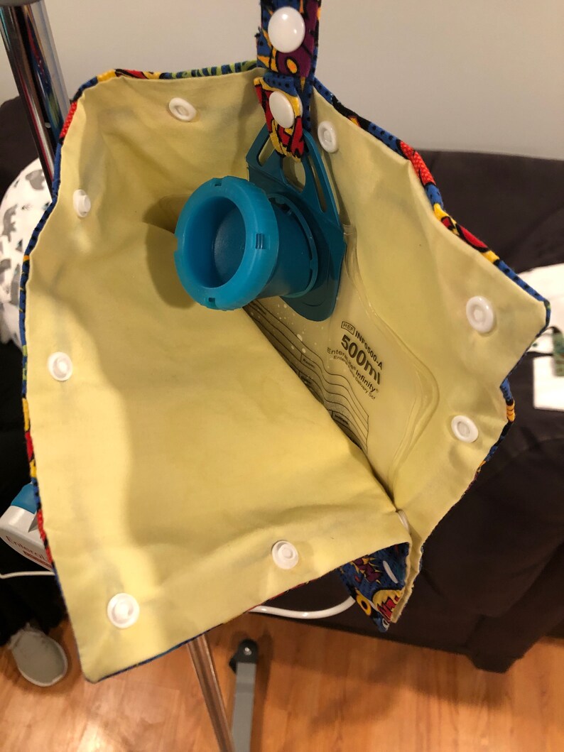 Insulated Feeding Bag Covers Fits Enteralite Infinity 500ml Etsy