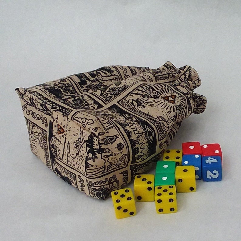The Legend of Zelda Themed Dice Bag Etsy