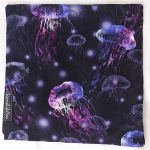 Moon Jellies Microfiber Cleaning Cloth, Eyeglass Cleaning Cloth, Specialty Microfiber, Functional and Fun